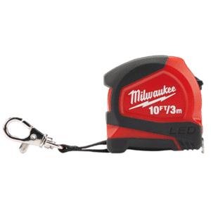 Cinta Métrica 3MT/10FT con Luz Led y Llavero. MILWAUKEE - Imagen 1