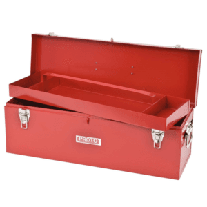Caja de Herramientas Metálica con Bandeja de 26" X 9-1/2. PROTO