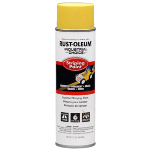 Pintura Spray de 18 Onzas Marcado Invertido Color Amarillo Brillante IC. RUST-OLEUM