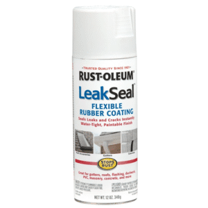 Sellador Spray 12 OZ Leak Seal Blanco. RUST-OLEUM