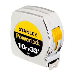 Cinta Métrica Powerlock 1" X 10MT/33FT. STANLEY - Imagen 1