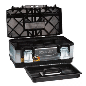Caja de Herramientas Metálica / Plástico de 20" 19-5/8 X 11-1/2 X 8-11/16. STANLEY - Imagen 3