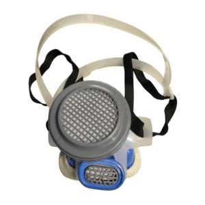 Respirador Sencillo Pequeño con Filtro para Polvo. ARSEG ART DE SEGURIDAD