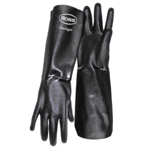Guante Neopreno Resistente a Químicos de 18" Talla Large. BOSS MFG - Imagen 1