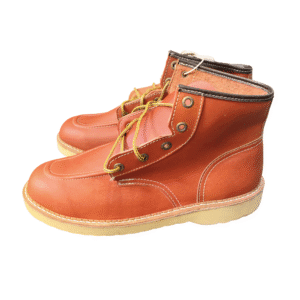 Bota Seguridad Talla #10 Cuero con Punta Plastica. GENERICO