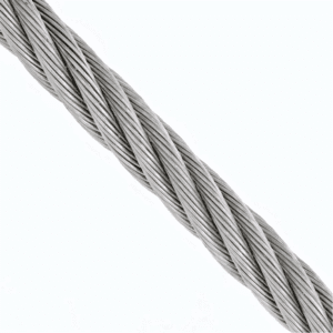 Cable Acero Galvanizado A/Acero (6 X 19) 5/8 Capacidad 33060Lbs. GENERICO