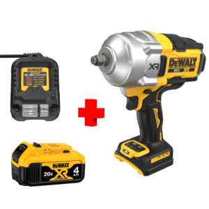 COMBO - DEWALT - Llave de Impacto más Cargador más Batería de 4 Amperios
