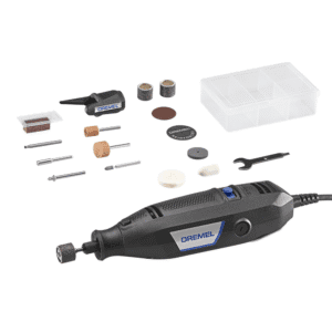 Herramienta Rotativa de 15PC 5,000 / 35,000 Revoluciones por Minuto 1.2 Amperios 120V. DREMEL