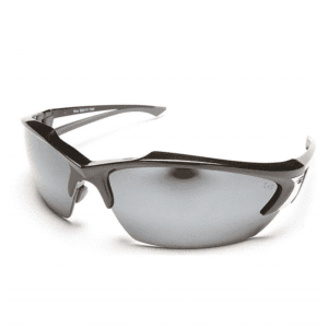 Anteojo Seguridad Policarbonato Khor Color Plata / Negro. EDGE EYEWEAR