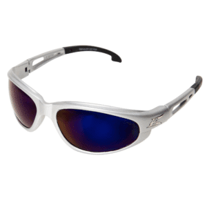 Anteojo Seguridad Policarbonato Dakura Espejo Color Azul / Plateado. EDGE EYEWEAR