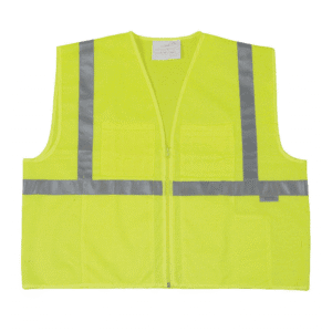 Chaleco Precaución Color Verde Reflectivo y Gris XL / 2X Malla. JACKSON SAFETY - KLEENGUARD