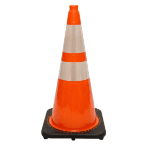 Cono de Seguridad de 28" Color Naranja Reflectivo de 4" & 6". JBC SAFETY PLASTIC