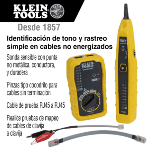 Conjunto de Prueba Rastreo y Mapeo de Cables VDV. KLEIN - Imagen 2