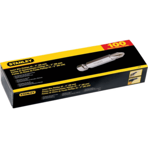 Punta Atornillador PHI de 1/4-Hexagonal #2 X 2" (Pack 100C/U). STANLEY