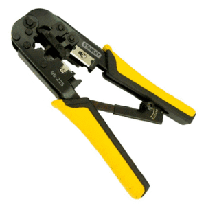 Pinza para Pelar, Cortar y Prensar Cable de 10-24 AWG RJ45. STANLEY - Imagen 1