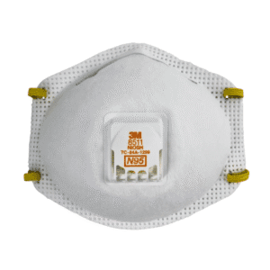 Respirador Desechable N95 contra Partículas con Válvula Caja 10. 3M