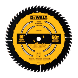 Hoja Sierra Circular Carburo Madera de 10" X 60 Dientes X 5/8 Eje. DEWALT