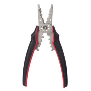 Pinza para Pelar, Cortar Y Prensar Cable 8" 8-22Awg Inoxidable. GB-GARDNER BENDER - Imagen 1