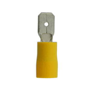 Terminal Macho de 6.4X0.8 Cable 12-10 color Amarillo. GB-GARDNER BENDER - Imagen 1