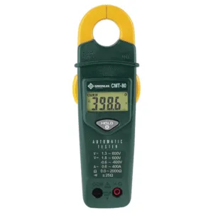 Amperímetro Clamp Automático de 400 Amperios AC 600V. GREENLEE