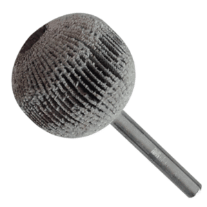 Mil Hoja Esférica con Espiga 1/4 X 1-7/16 Grano 80. AUSTROMEX - Imagen 1