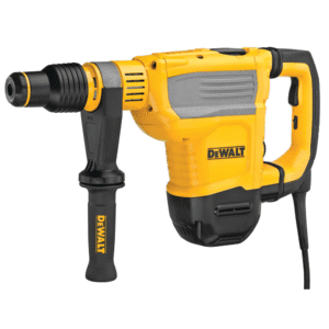 Rotomartillo 1-3/4 SDS Max con 2 Funciones, 10.5 Joules de 1,450 a 2,900 Golpes por Minuto, 190 a 380 Revoluciones por Minuto, Maletín Plástico, 1,350W 120V. DEWALT