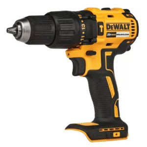 Taladro Martillo de 1/2 Inalámbrico 20V MAX XR con 2 Velocidades Variable de 0-500/0-1,750 Revoluciones por Minuto Brushless 0-29,750 Golpes por Minuto sin Llave y sin Batería. DEWALT