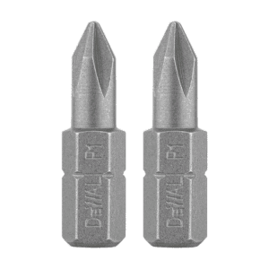 Punta Atornillador PHI de 1/4 - Hexagonal #1 X 1" (PACK 2C/U). DEWALT