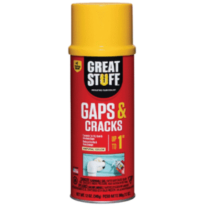 Foam Spray Sellador de 12 Onzas Gaps & Cracks 1". DOW CHEMICAL CO.