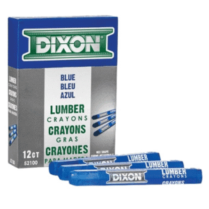 Crayón Color Azul de 1/2 X 4-1/2. DIXON TICONDEROGA - Imagen 1