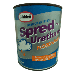 Florenameltile Green Spred Urethane 1/4 Galón. GLIDDEN - Imagen 1