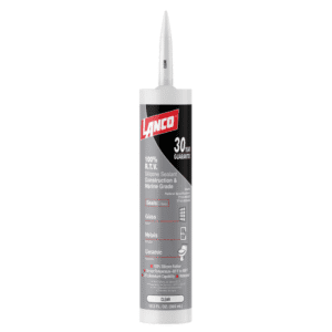 Silicón de Tubo Color Claro de 10.3 Onzas 100% Grado Marino. LANCO