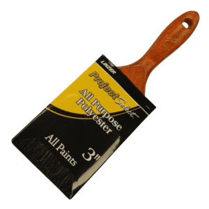 Brocha de 3" Poliéster Multi Uso con Mango Madera. LINZER PRODUCTS
