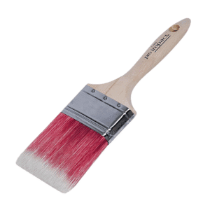 Brocha de 4" Poliéster Pro con Mango Madera Natural. LINZER PRODUCTS