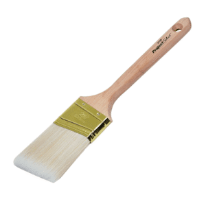 Brocha de 2-1/2 Poliéster Angular con Mango Madera Natural. LINZER PRODUCTS