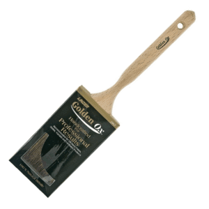 Brocha de 2" Fibra Natural Pro con Mango Madera Natural. LINZER PRODUCTS