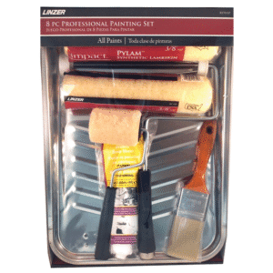 Bandeja para Pintar Profesional de Metal con Juego de 8 Piezas. LINZER PRODUCTS