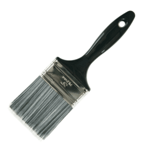 Brocha de 3" Poliéster / Nylon con Mango Plástico Color Negro. LINZER PRODUCTS - Imagen 1