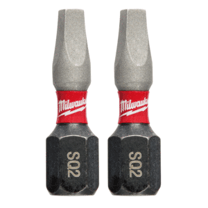 Punta Atornillador de Impacto Cuadrada de 1/4 - Hexagonal R-2 X 1". MILWAUKEE