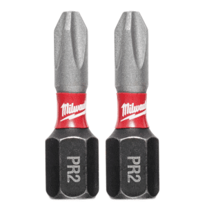 Punta Atornillador de Impacto PHI de 1/4 - Hexagonal #2 X 1" PR2 (Pack 2C/U). MILWAUKEE - Imagen 1