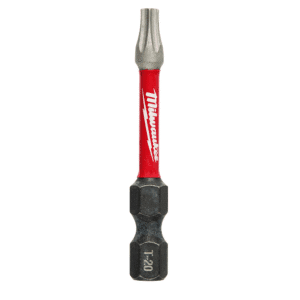 Punta Atornillador de Impacto Torx de 1/4 - Hexagonal T20 X 2". MILWAUKEE