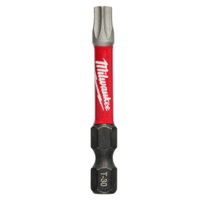 Punta Atornillador de Impacto Torx de 1/4 - Hexagonal T30 X 2". MILWAUKEE