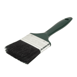 Brocha de 1-1/2 Fibra Natural con Mango Madera Verde Globe. GENERICO - Imagen 1