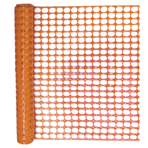 Malla de Protección Color Naranja de 4' X 100' Plástica. MUTUAL INDUSTRIES - Imagen 1