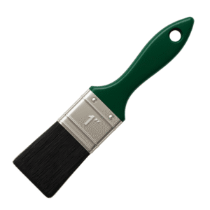 Brocha de 1" Fibra Natural con Mango Madera Verde Globe. GENERICO - Imagen 1