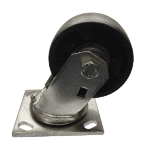 Rueda de Nylon Giratoria de 4" 2" Capacidad 363K Base Inoxidable. ALGOOD