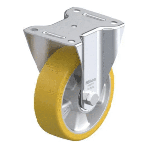 Rueda de 6" Fija Poliuretano Núcleo Aluminio 150 X 50MM 400KG con Rodamiento Bola. BLICKLE - Imagen 1