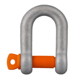 Grillete Recto de 5/8 Galvanizado Pasador Rosca con Capacidad de 4-1/2 Toneladas. COLUMBUS MCKINNON