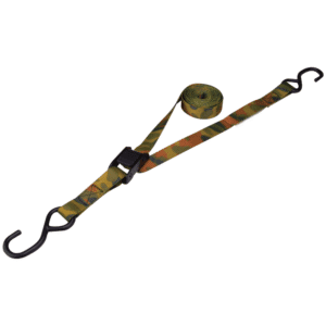Correa Carga con Ratchet de 1" X 10' con Capacidad 400 Libras Camuflaje con 4 Piezas. PROSOURCE
