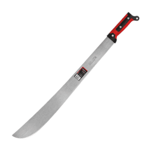 Machete con Mango Color Rojo / Negro de 20" Super Confort. BELLOTA